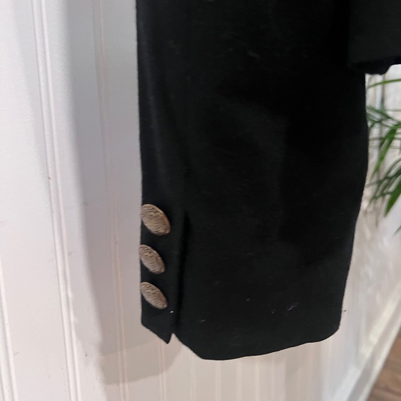 Vintage Neiman Marcus Wool Military Blazer Size 14 - Picture 6 of 8